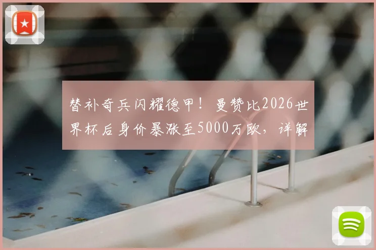 替补奇兵闪耀德甲！曼赞比2026世界杯后身价暴涨至5000万欧，详解瑞士新星崛起之路